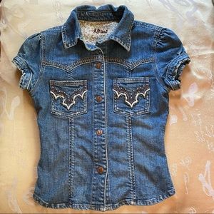 *SOLD* Vintage Nissi Denim Top